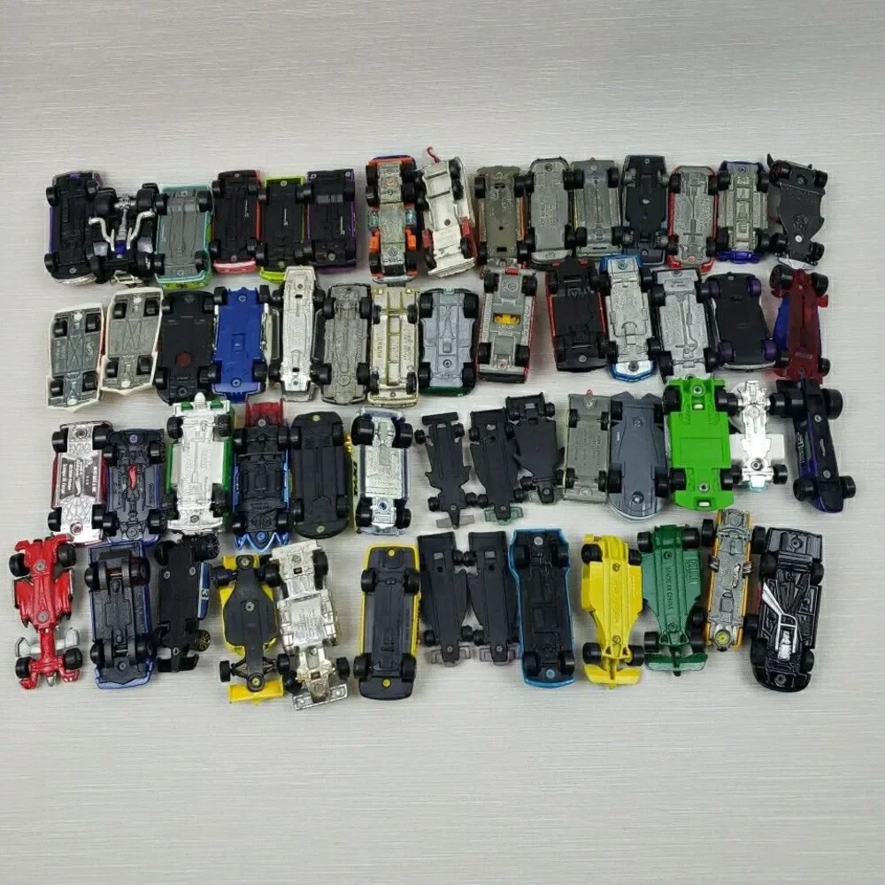 Mix Lot Die Cast 56 Cars Trucks Hot Wheels Golden Lensey Majorette Toy
